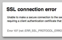 Cum se corectează scuzele pentru conectarea SSL?