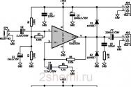 Cel mai simplu amplificator de sunet Circuite ale amplificatoarelor simple pe microcircuite